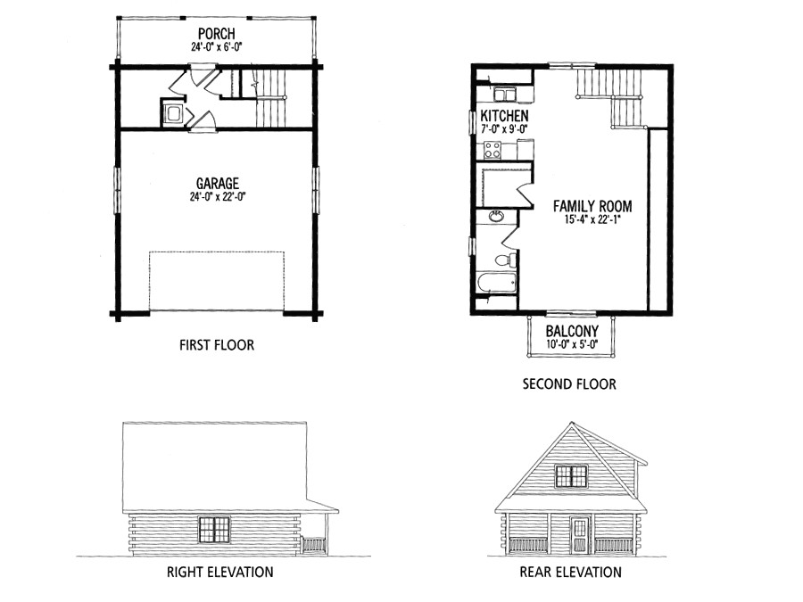 small house floor plans with loft