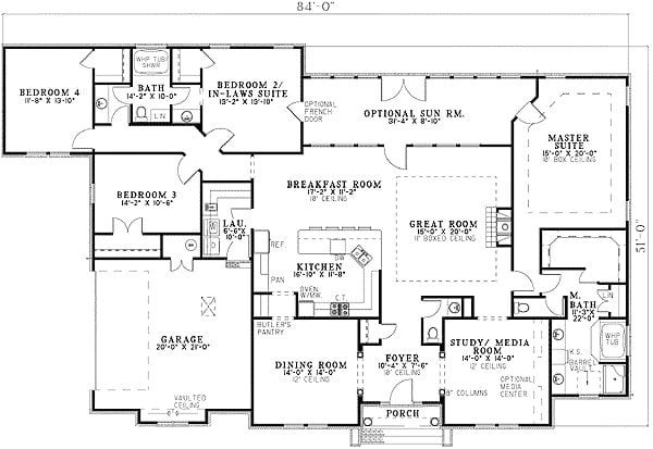house plans with two master bedrooms