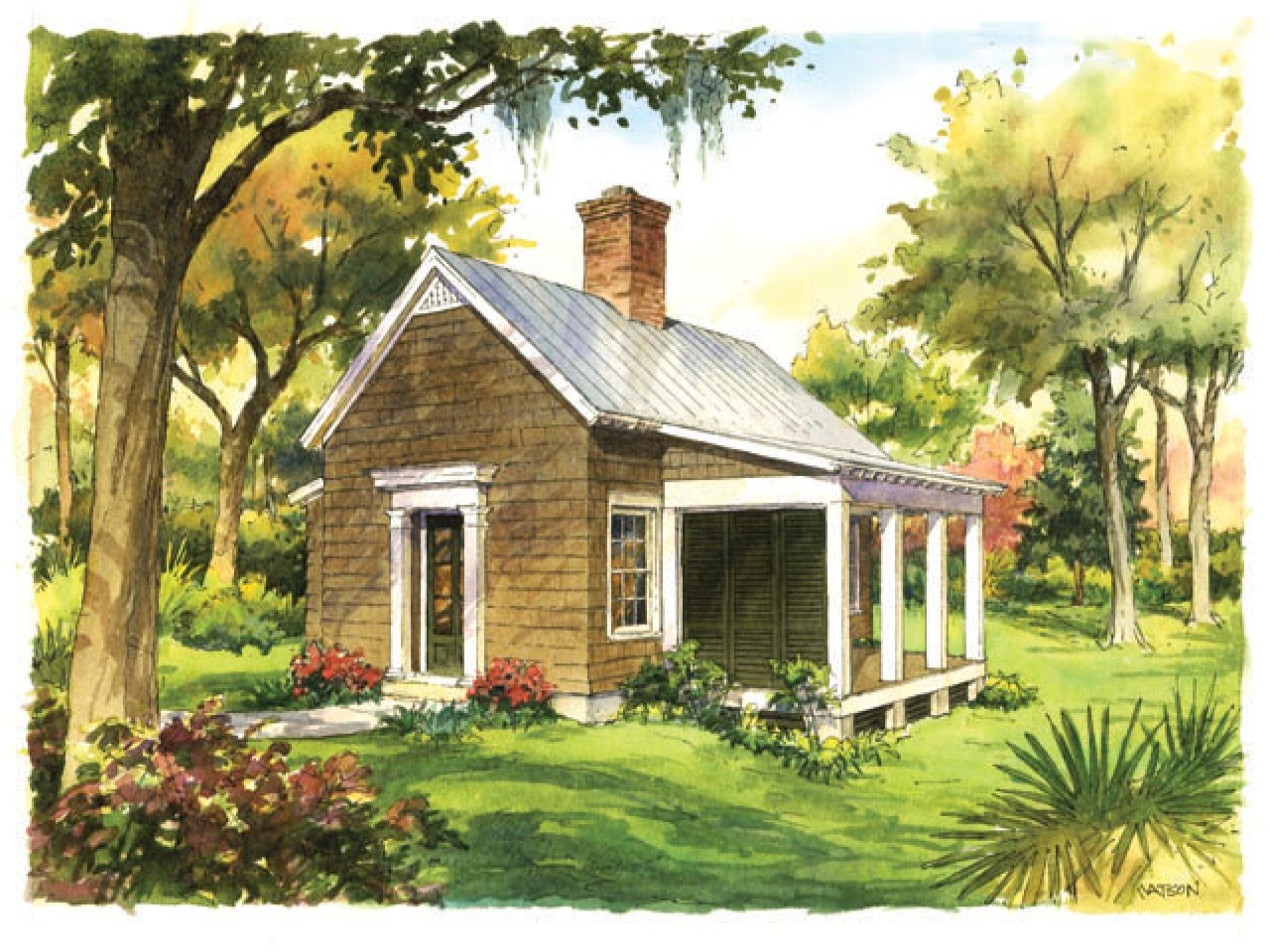 cute small cottage house plans