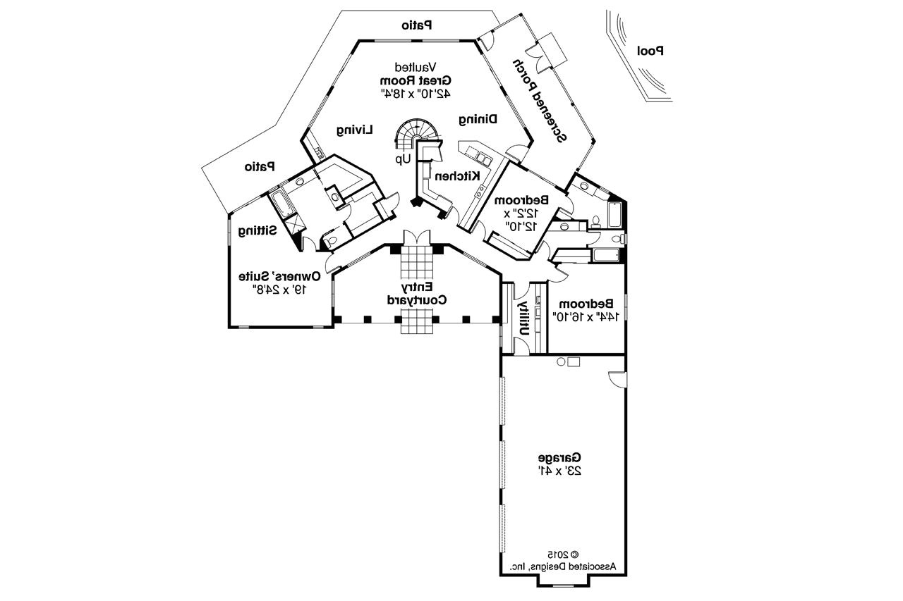 home plans for pie shaped lots