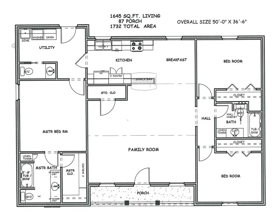 large square house plans spacious living space two bedrooms