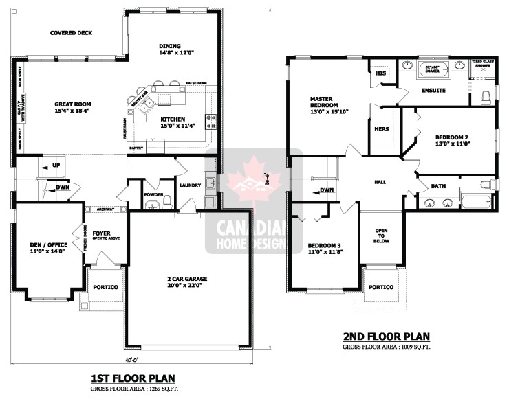 the ottawa two storey house plan