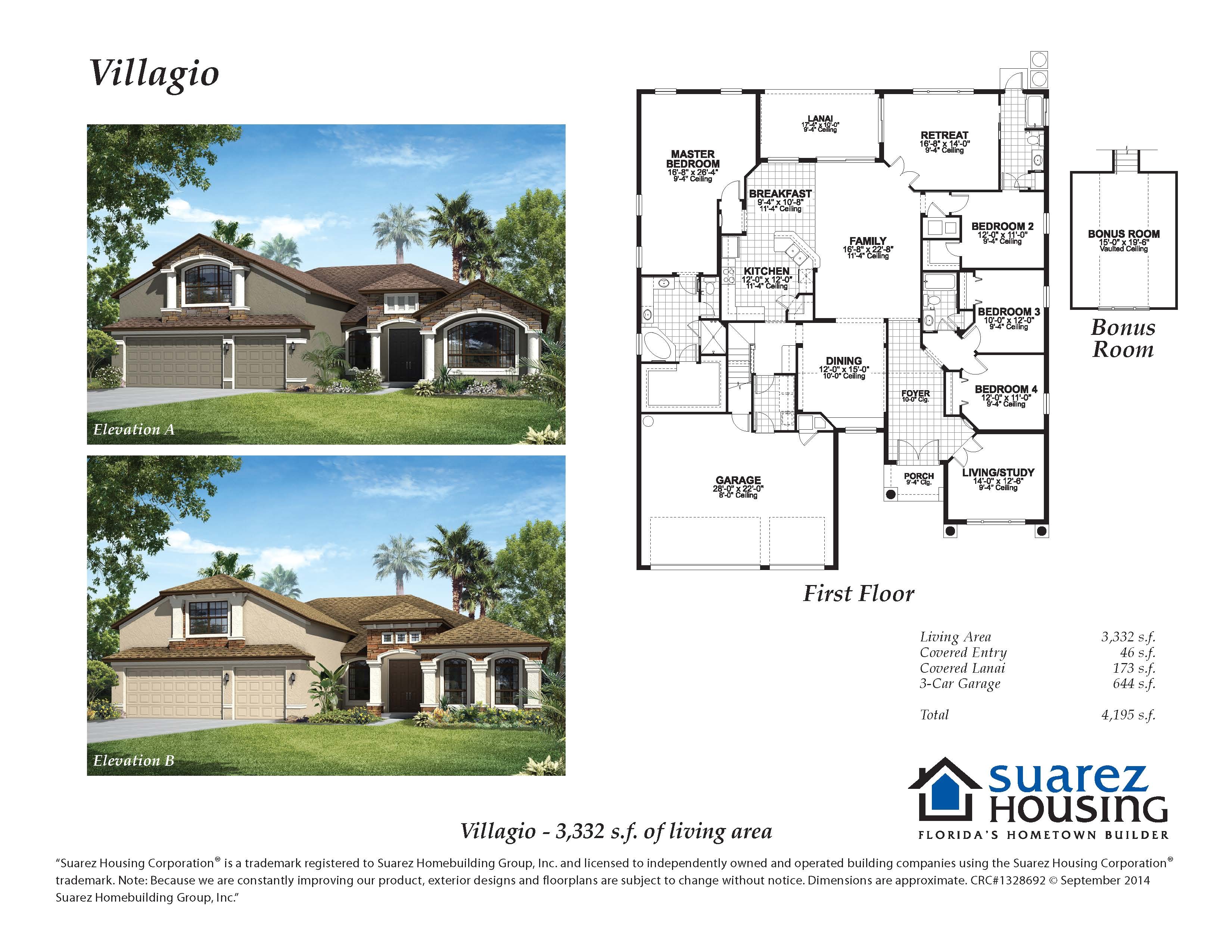 Suarez Homes Floor Plans Plougonver