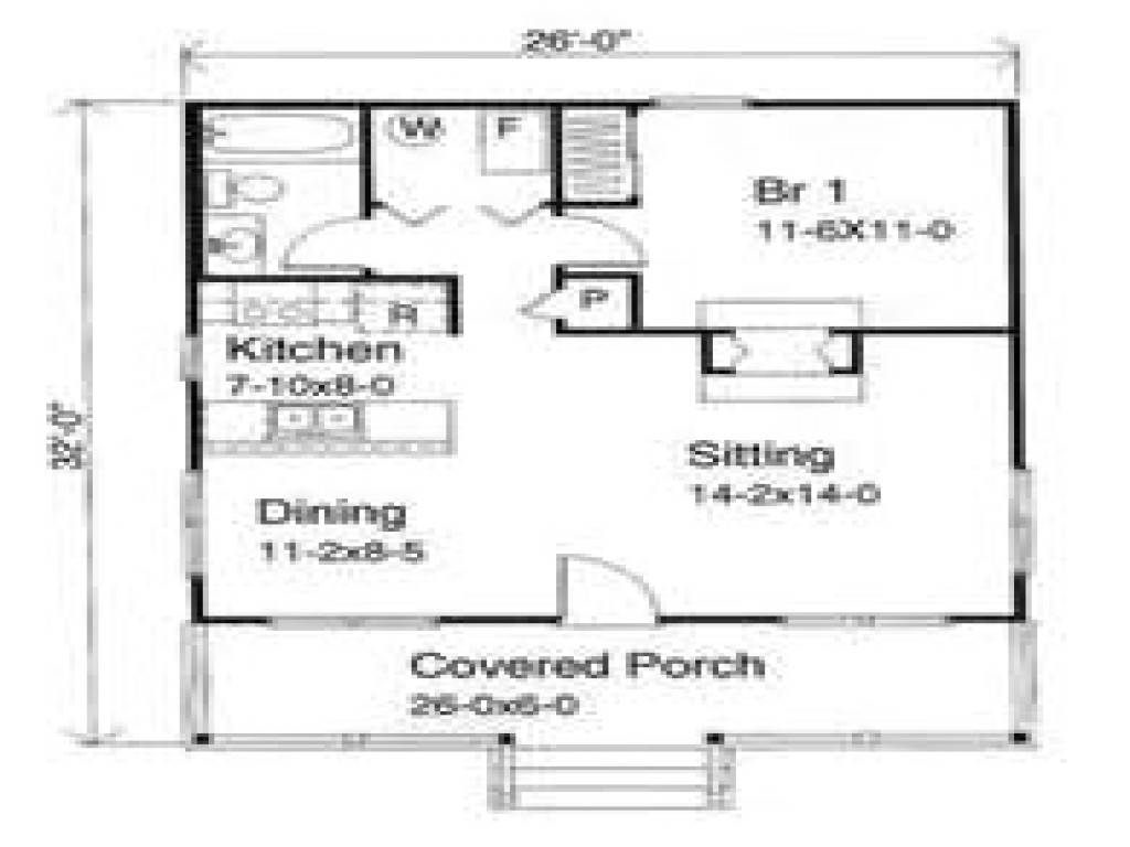 small house plans under 800 sq ft
