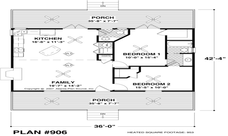 500 square foot house plans