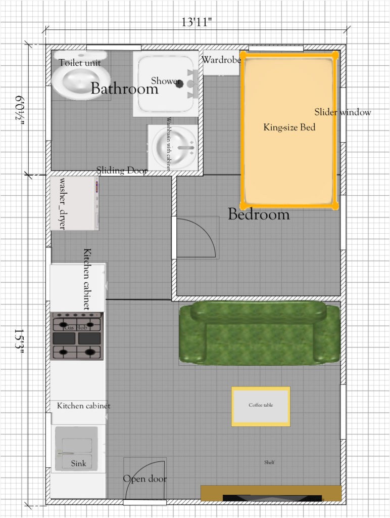 tiny house plan under 300 sq ft free tiny house floor plan