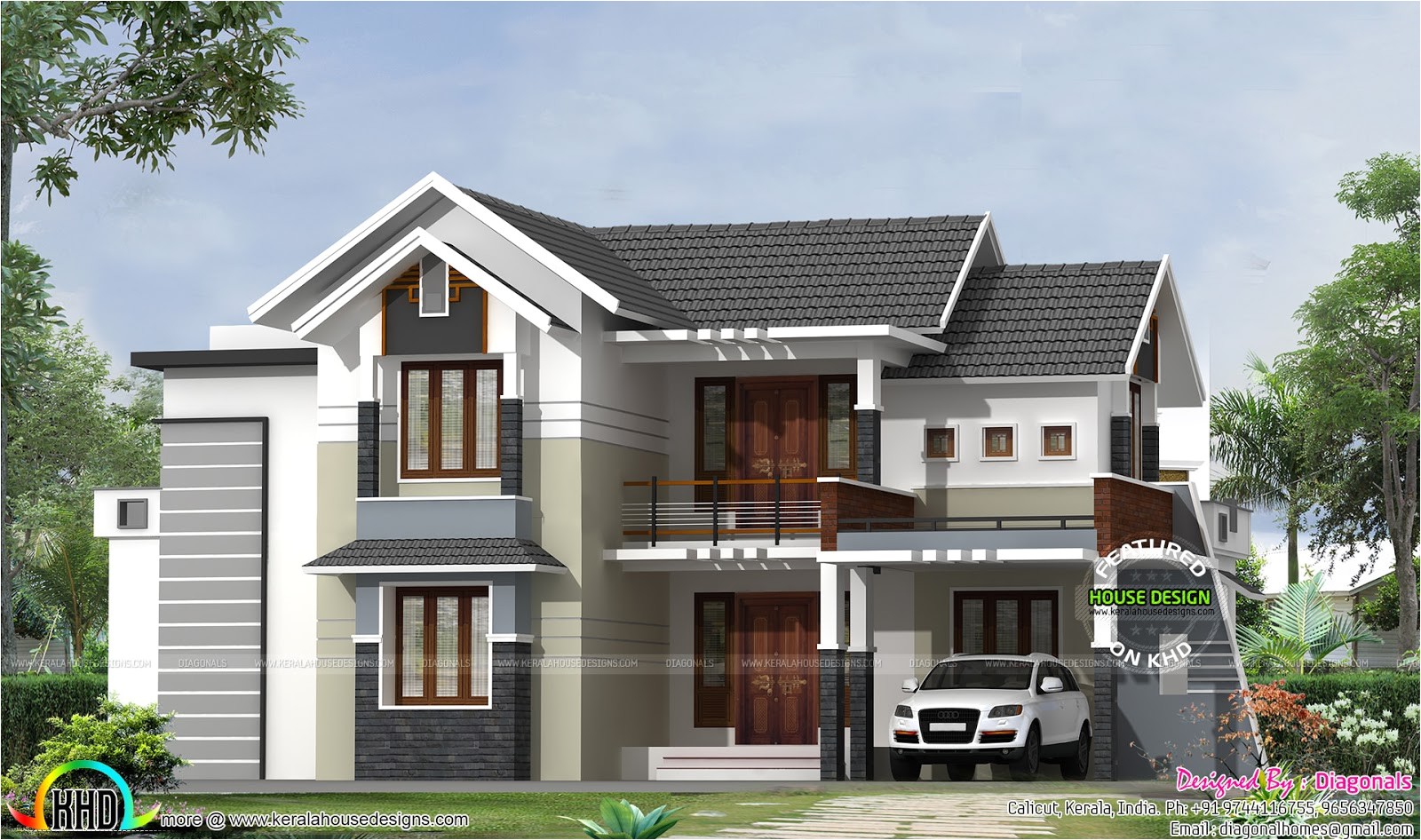 modern mix traditional house