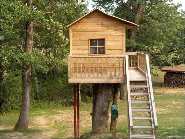 free standing tree house plans