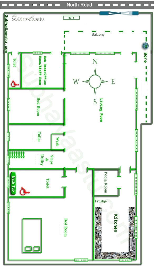 Plan Of House According To Vastu Shastra