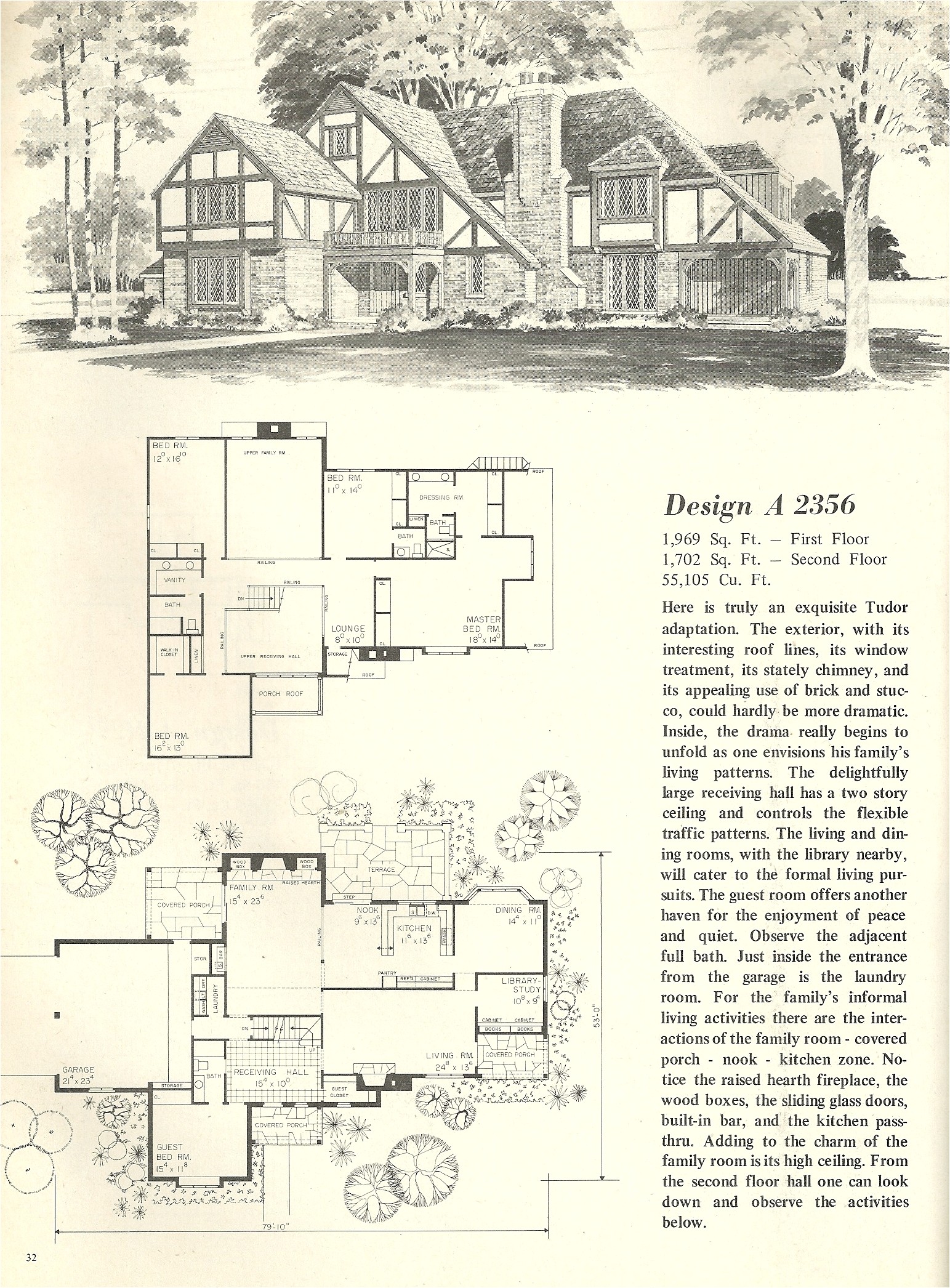 vintage house plans 2356