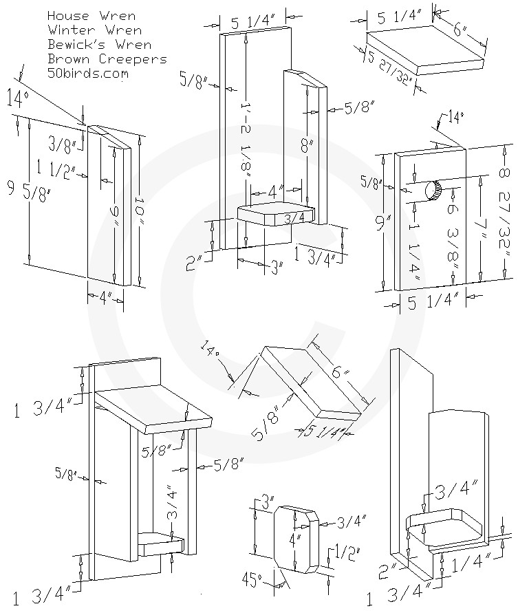 Winter Bird House Plans Plougonver