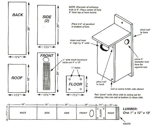 Wood Duck House Plans Instructions Plougonver