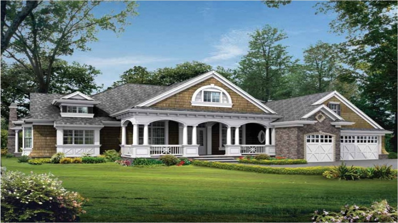 ddee1427ceca6cf9 one story craftsman style house plans one story craftsman style home elevations