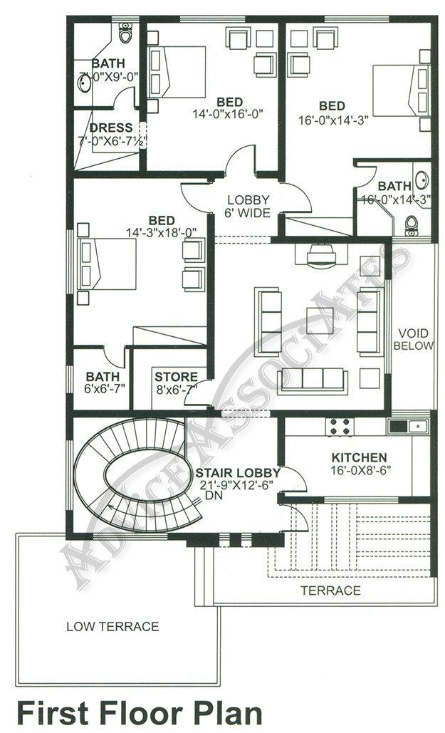 1-kanal-house-plan-cad-files-dwg-files-plans-and-details