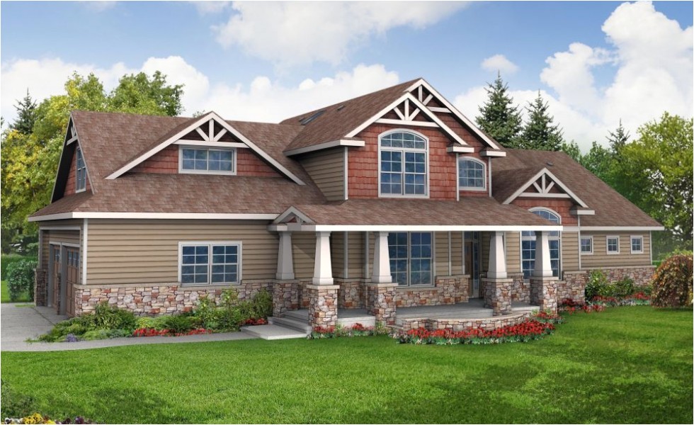 one story craftsman house plans