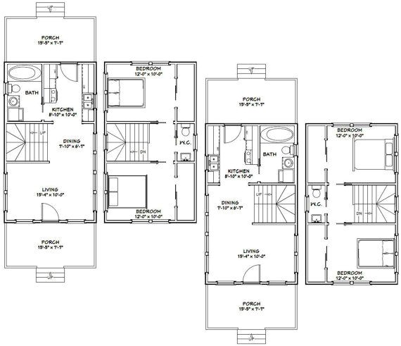 16x28 House Plans