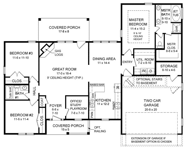 1800 to 2000 sq ft ranch house plans