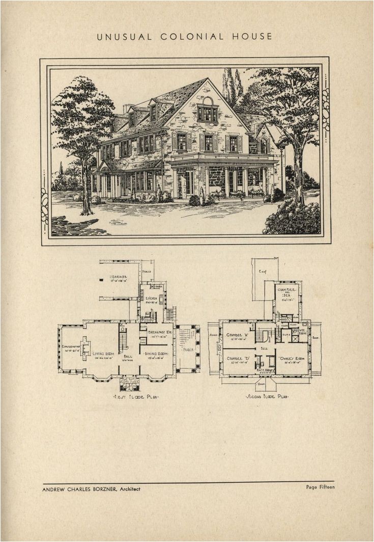 1930s house plans