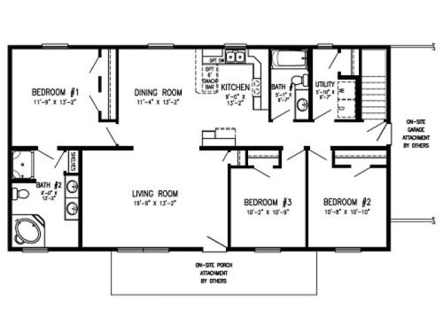 2000 Skyline Mobile Home Floor Plans