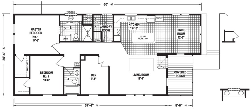 2000 skyline mobile home floor plans