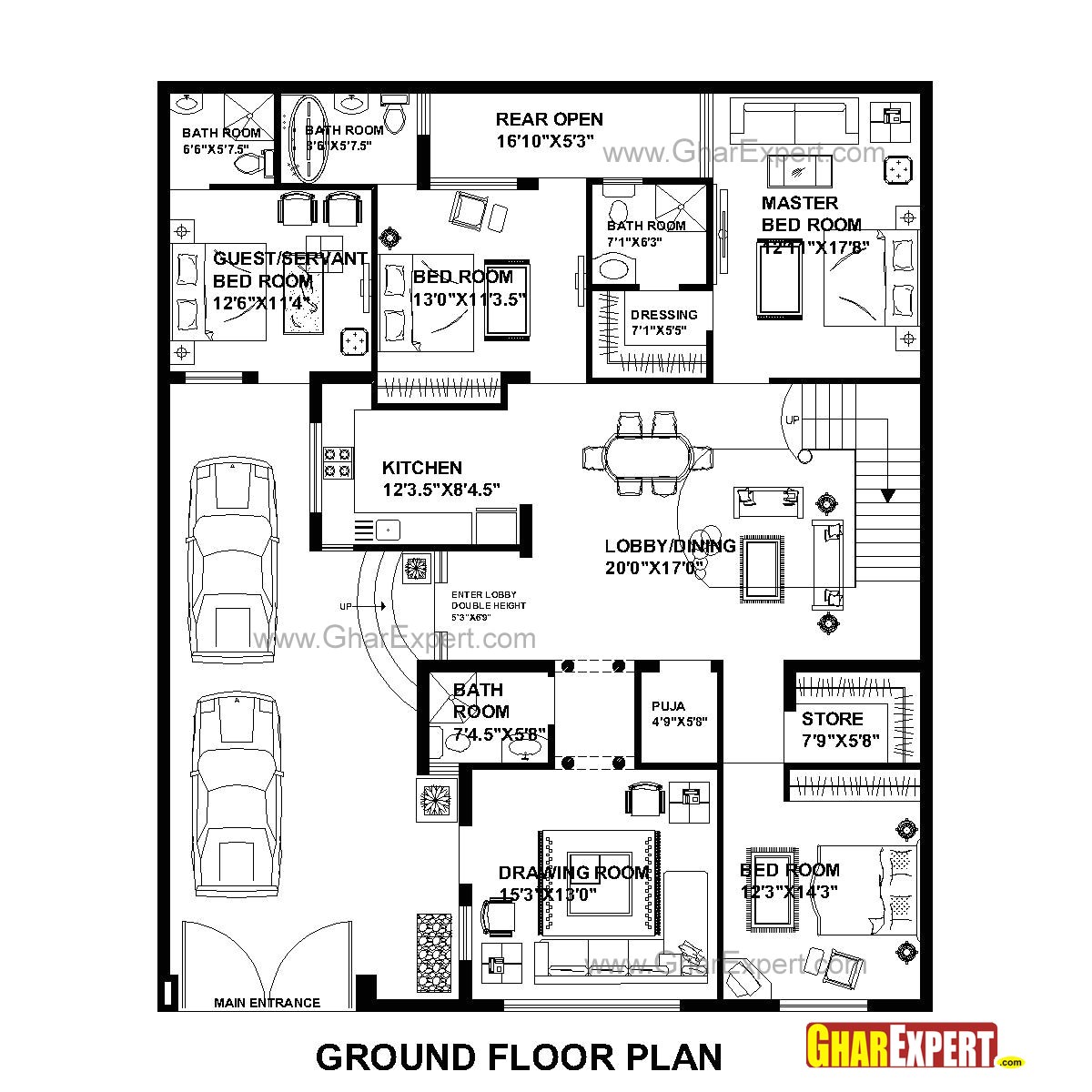 300 Square Meter House Plan | plougonver.com