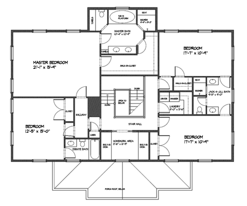 3000 square feet 4 bedrooms 3 5 bathroom traditional house plans 2 garage 35275
