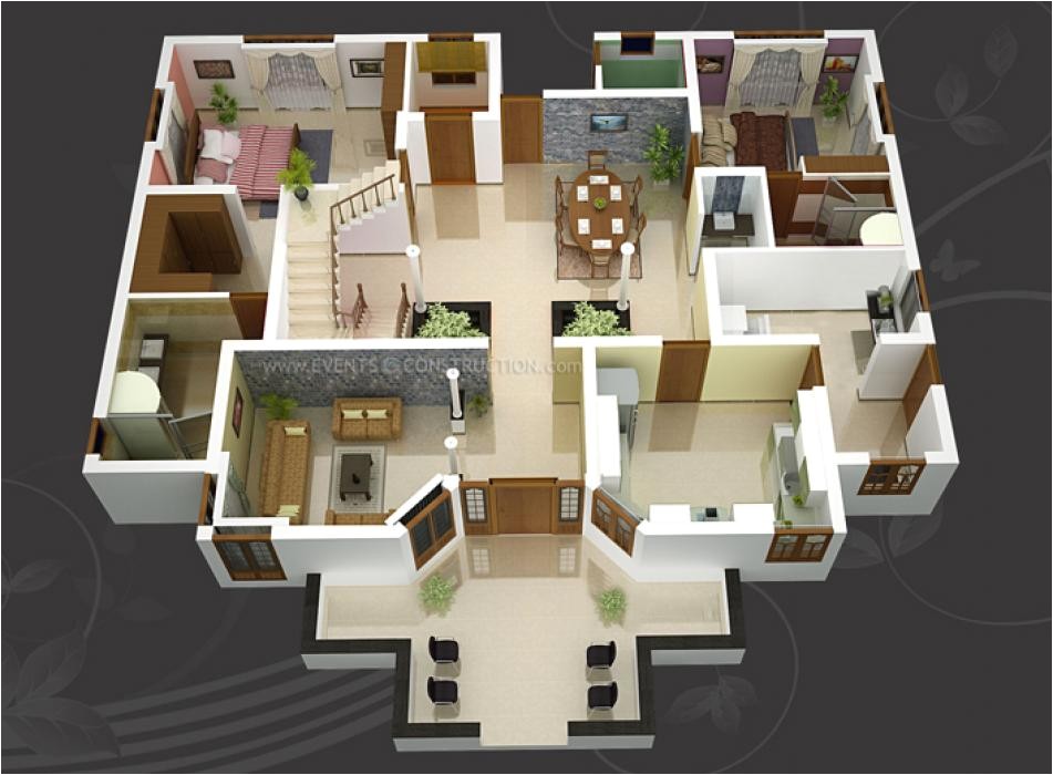 make 3d house design model