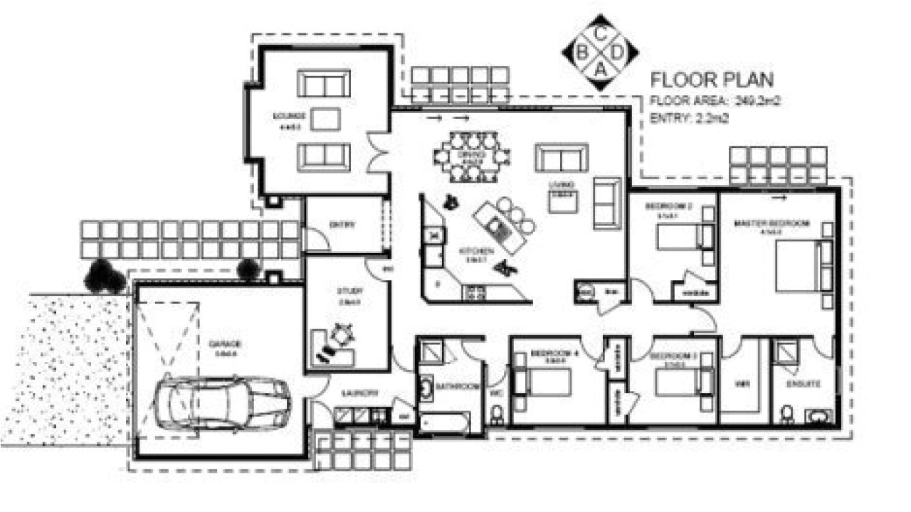 7 bedroom house floor plans
