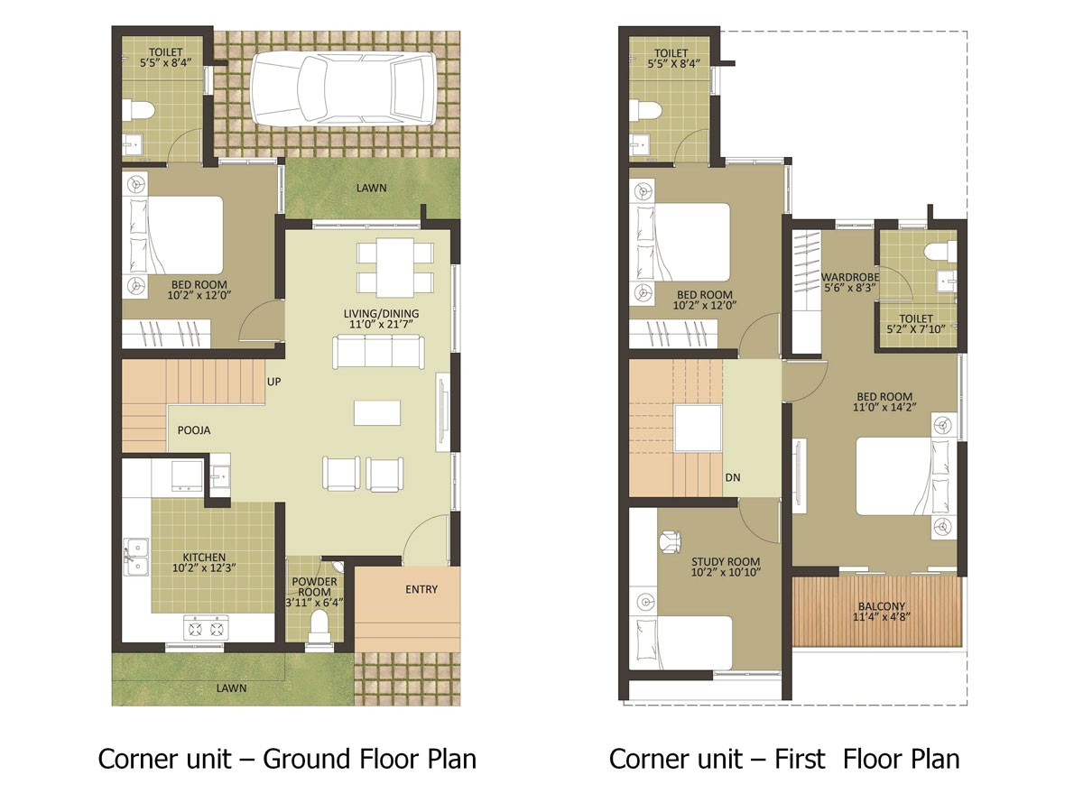 700 sq ft duplex house plans