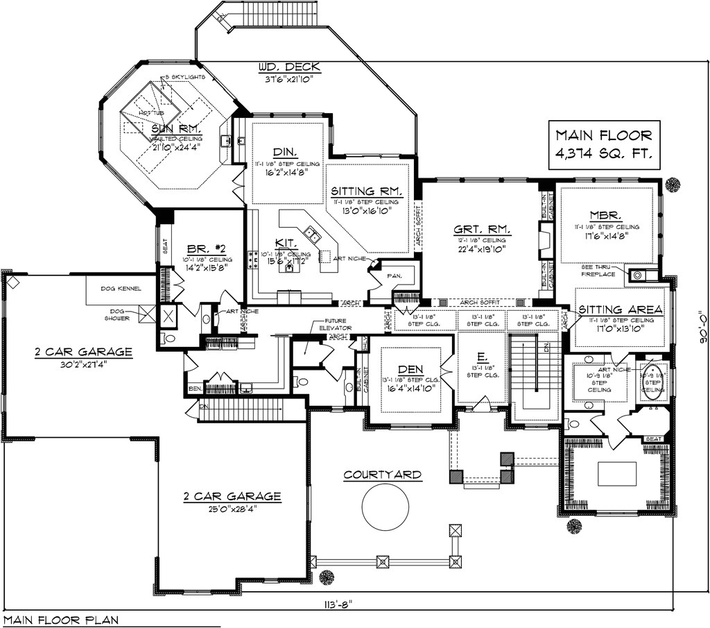 7000 sq ft house plans