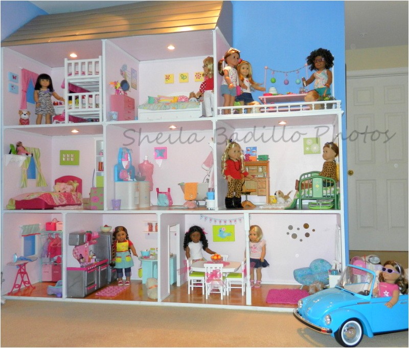 amazing american girl doll house