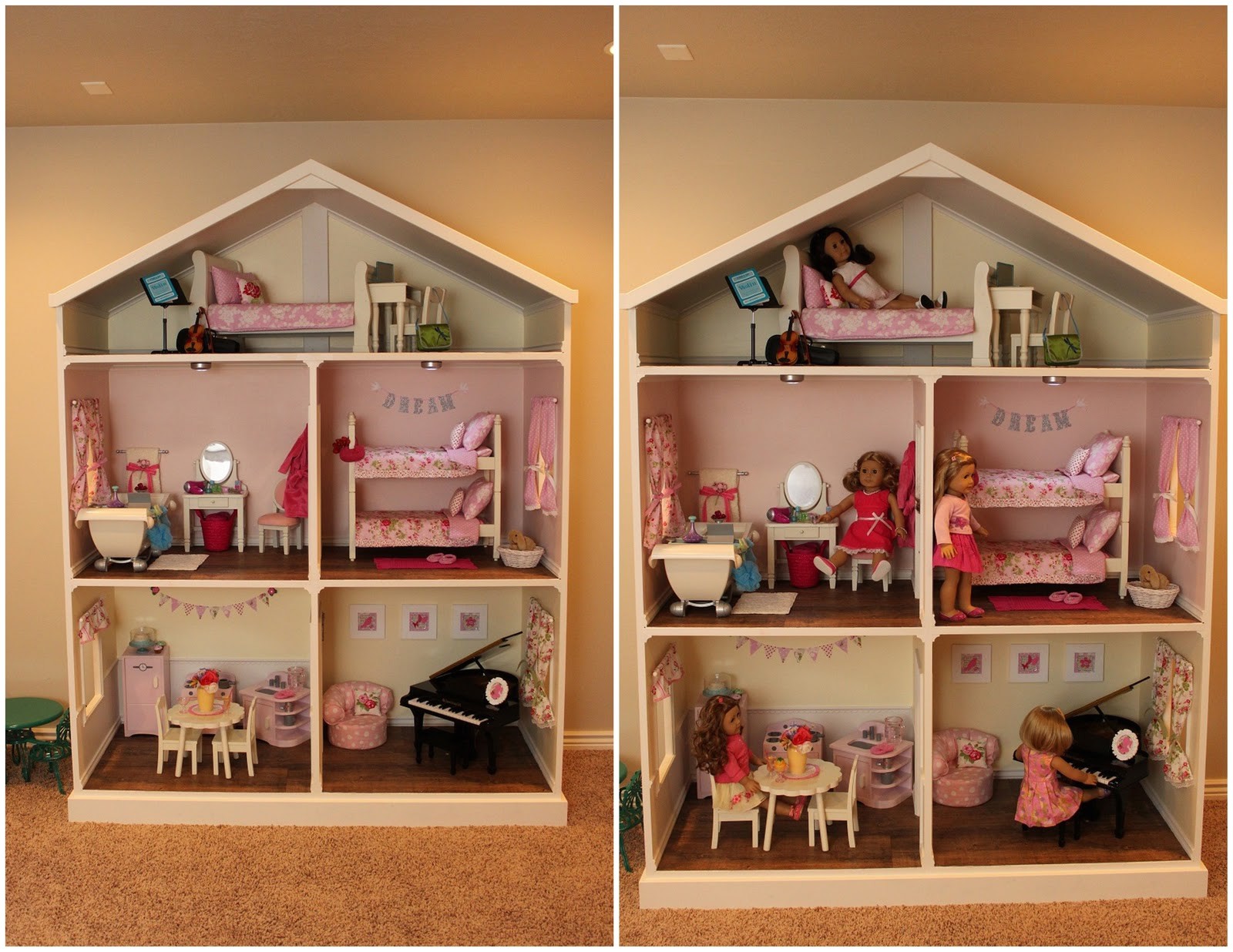 American Girl Doll House Plans Kent and Denise Conder Family American Girl the