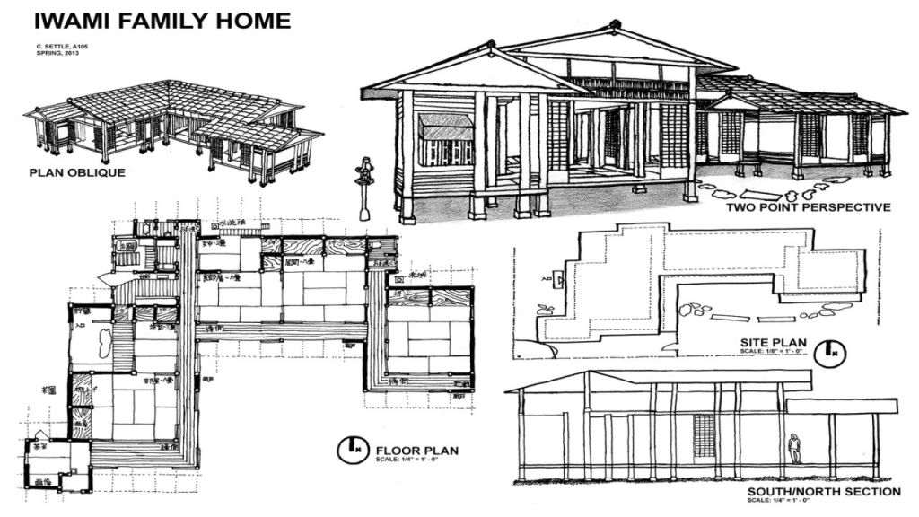 Asian House Designs And Floor Plans Traditional Japanese House Floor 