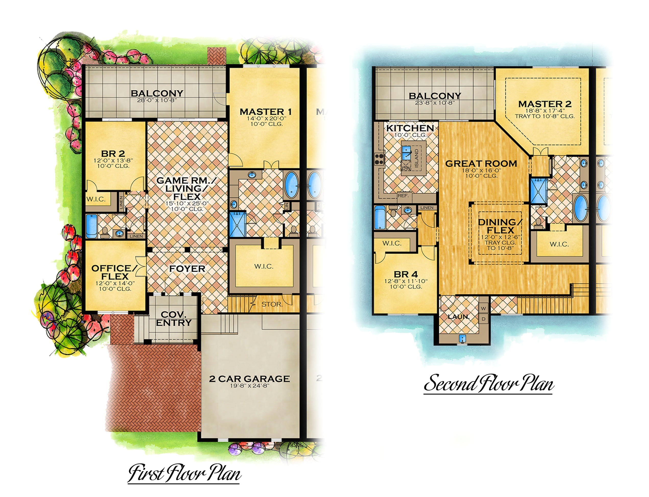 Bella Vista Homes Floor Plans