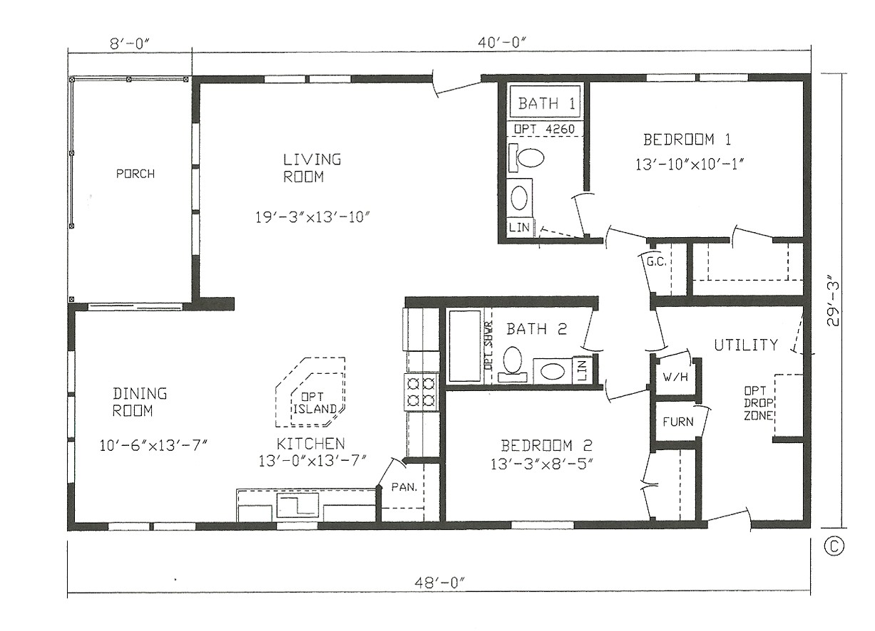 small modular homes floor plans 245030