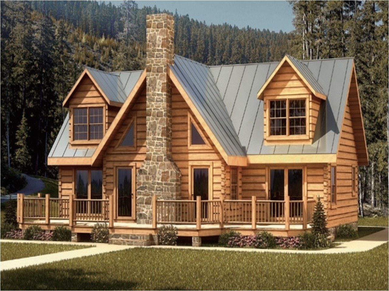 best small log home plans