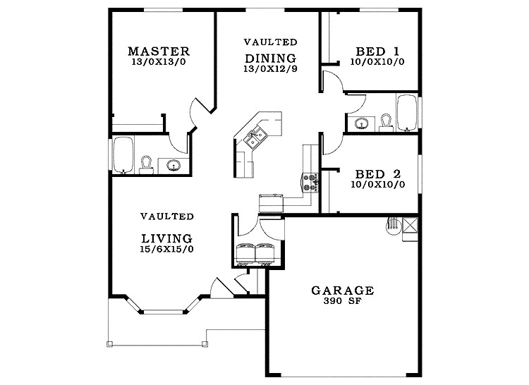 small house blueprints plans 2
