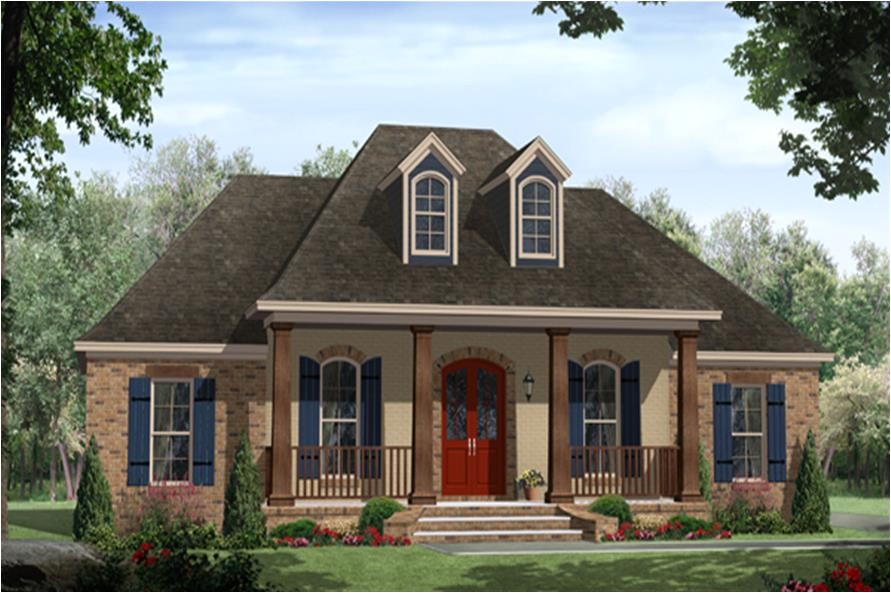 french acadian style house plans