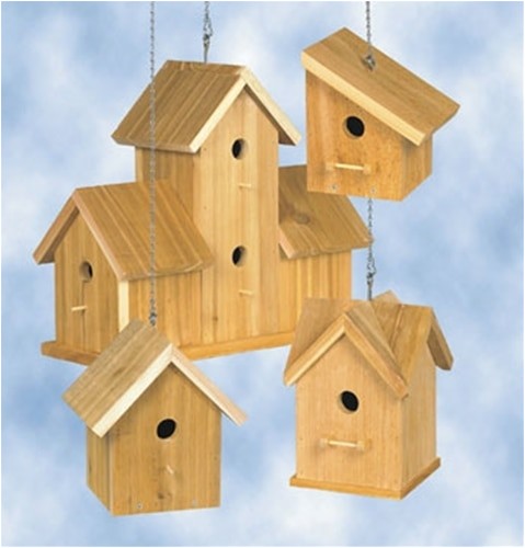 cedar birdhouses 3 plan