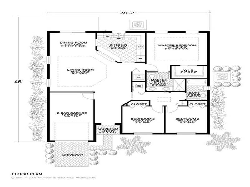 cinder block house plans