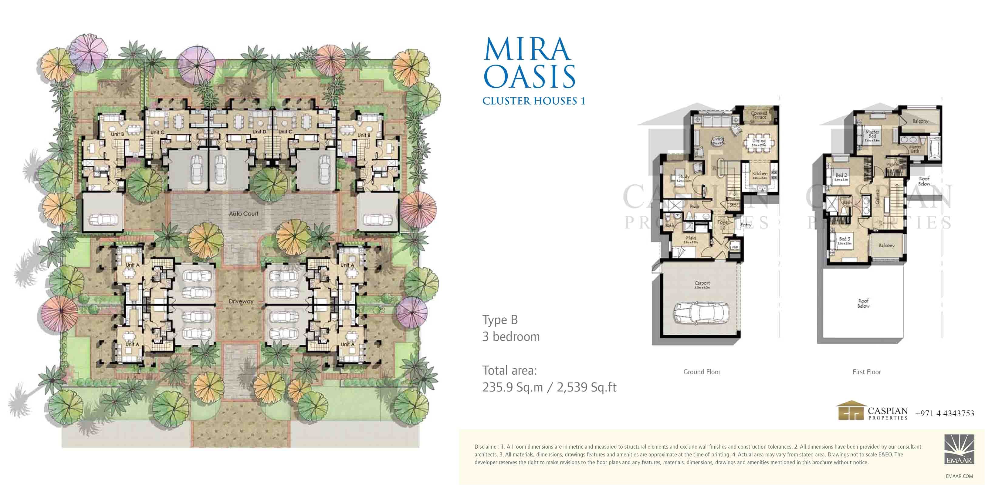 oasis 1 floor plans
