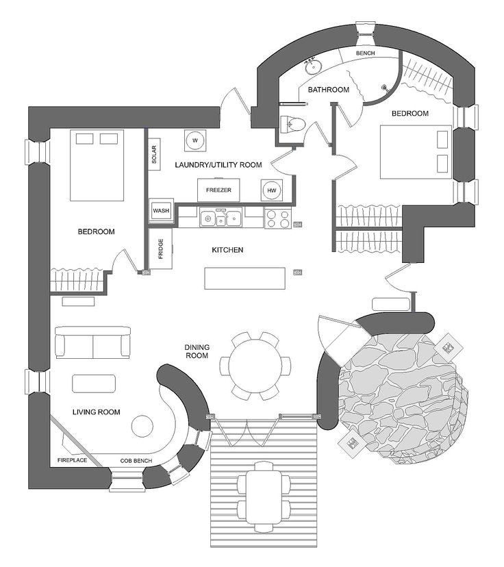cob home floor plans