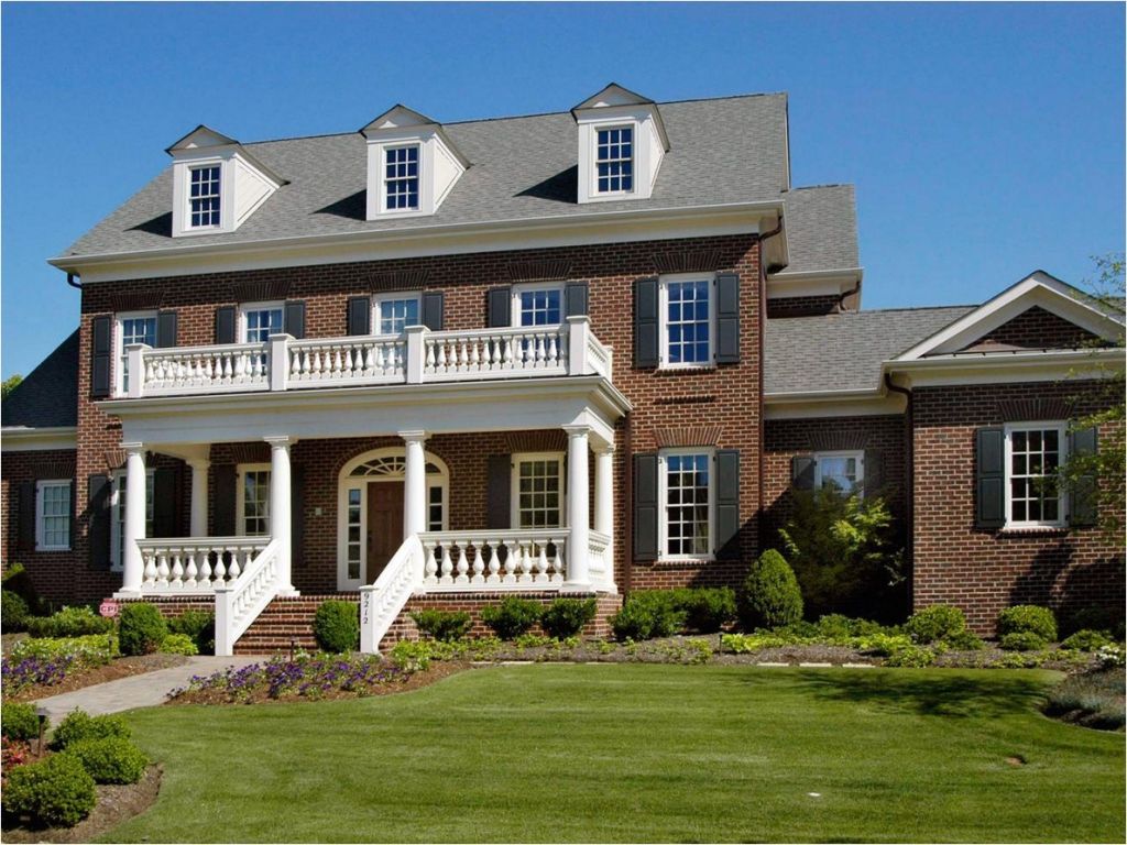 Colonial Home Plans with Porches Front Porch Designs for Different ...