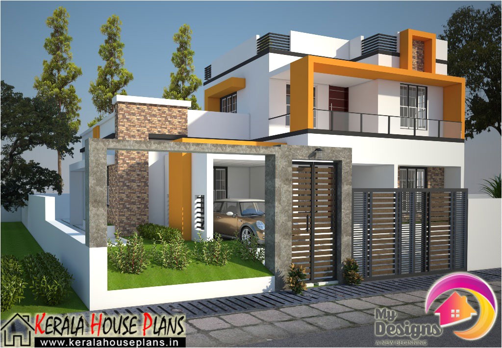 kerala contemporary house design 1830 sqft more