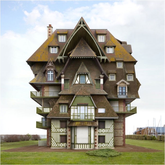 Crazy Home Plans Surreal and Weird Houses Designs Using Photo Montage