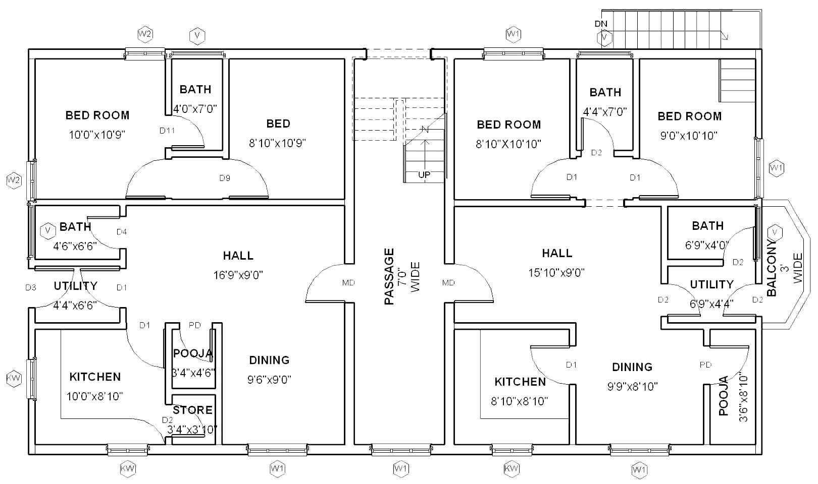 efficient modern house floor plans in uk
