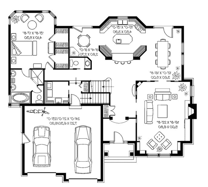 free house plans homeplans tritmonk floor plan home interior design ideas with images multigenerational unique beach rambler tropical