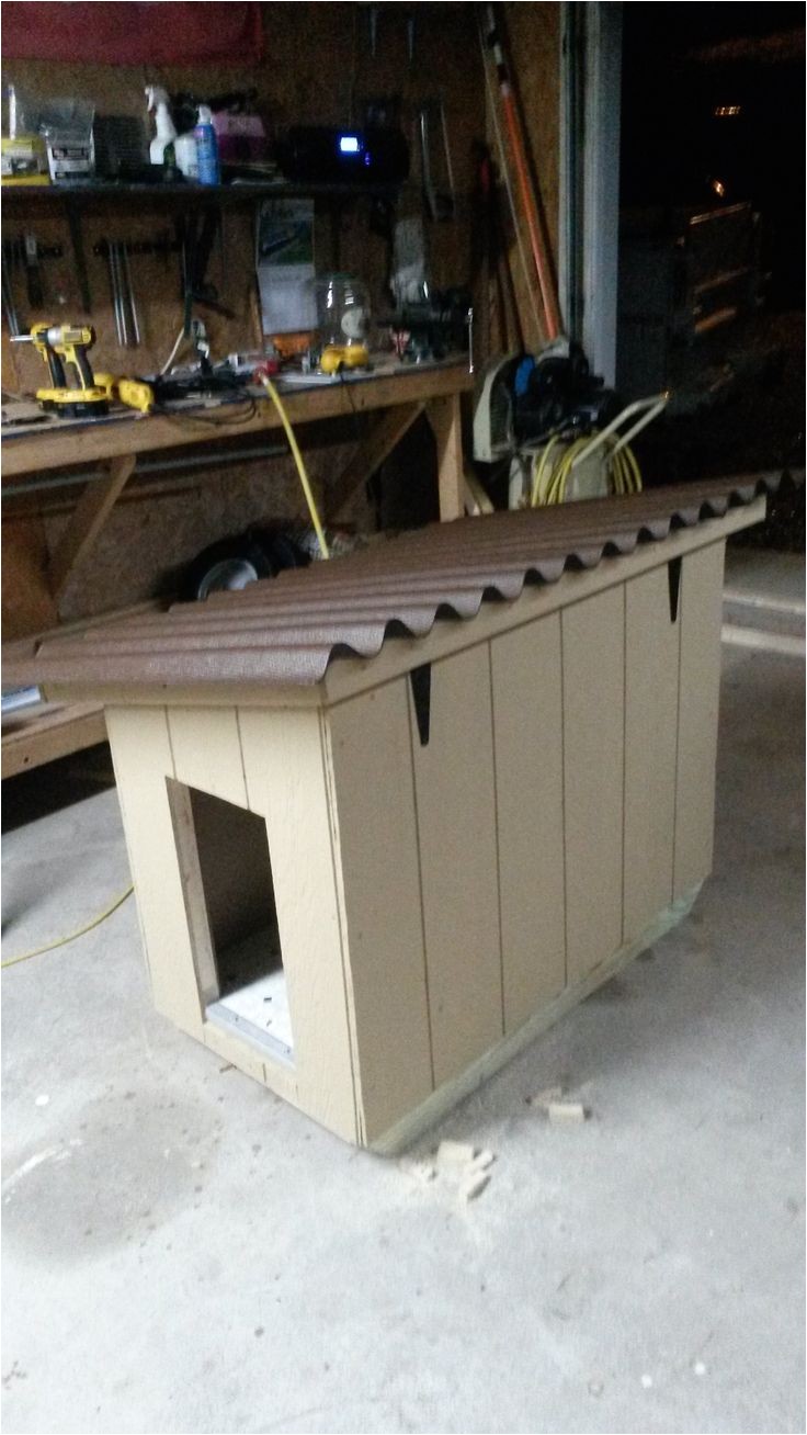 dog-house-plans-with-hinged-roof-insulated-doghouse-with-hinged-roof-and-linoleum-flooring