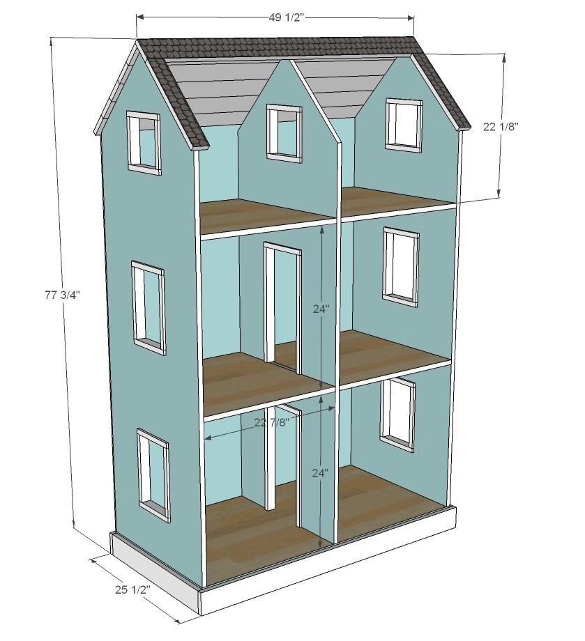 Doll House Plans Free Plougonver