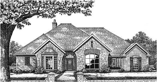 2715 sq ft home 1 story 4 bedroom 2 bath house plans plan8 664